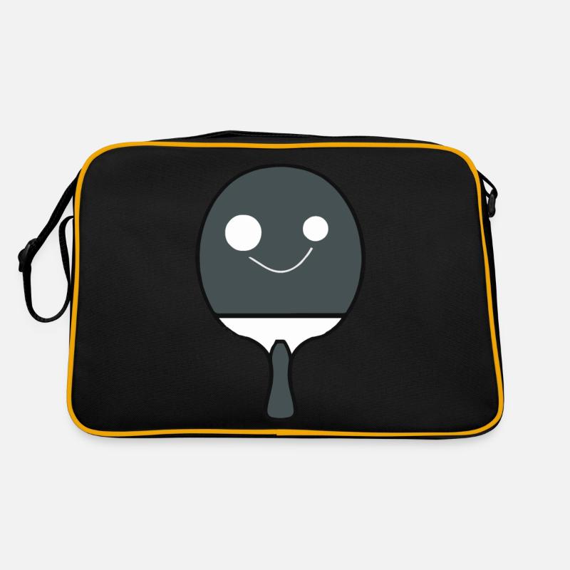Table tennis racket Tennis racket with face Retro Bag