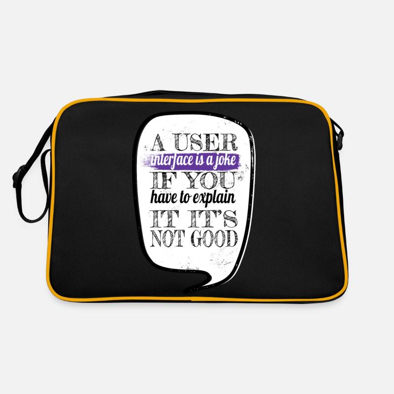 Hacker Fans Bio Hack Citation Cadeau d’anniversaire Sac Retro