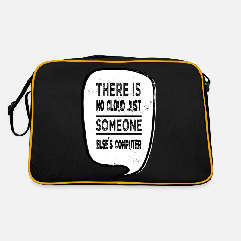 analyst funny quote hacker hacking engineer funny Retro Bag