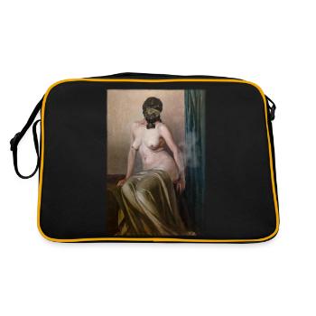 Gas Woman Vintage - Sac Retro - noir/or - Dos