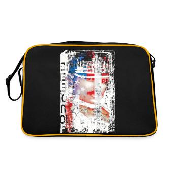 Nikola Inventeur Science Ingénieur électrique Croate - Sac Retro - noir/or - Dos