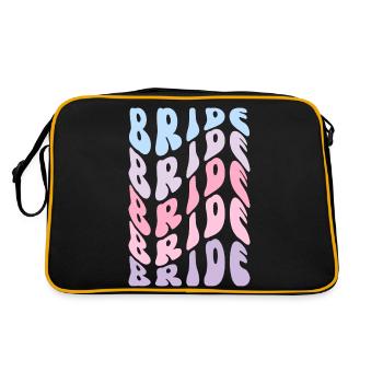 Pastel bridle - Retro Bag - black/gold - Back