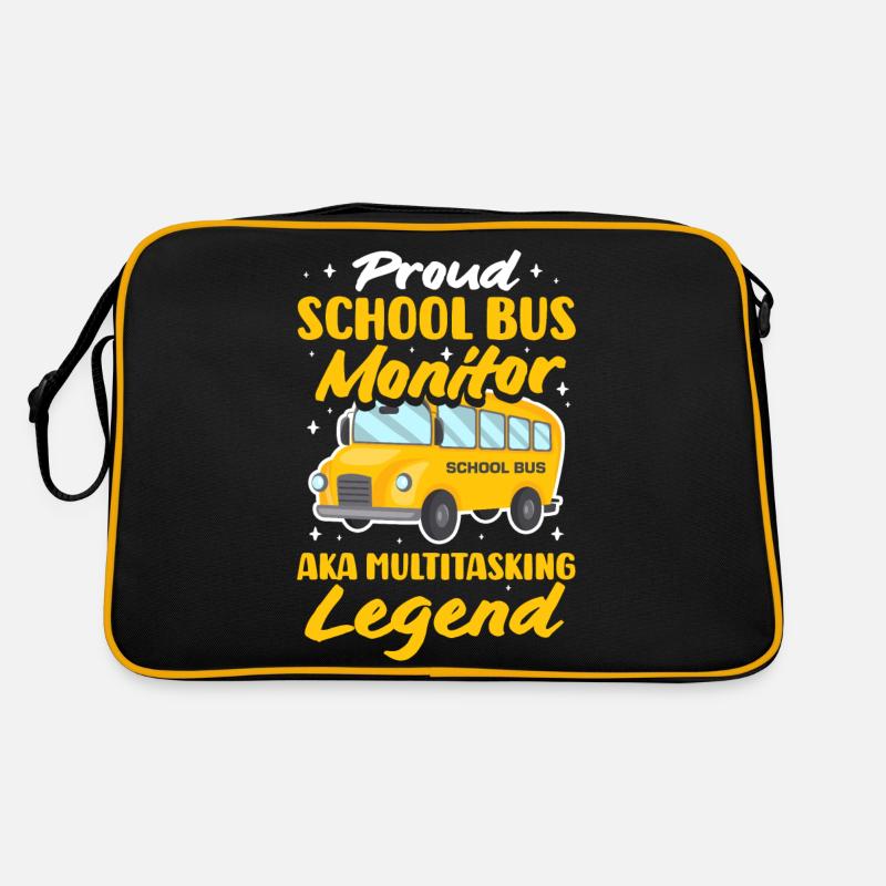 Fier moniteur d’école aka légende multitâche Sac Retro