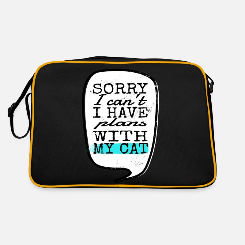 Pet Cat Cats Blagues Kitty Persian Cat Sac Retro
