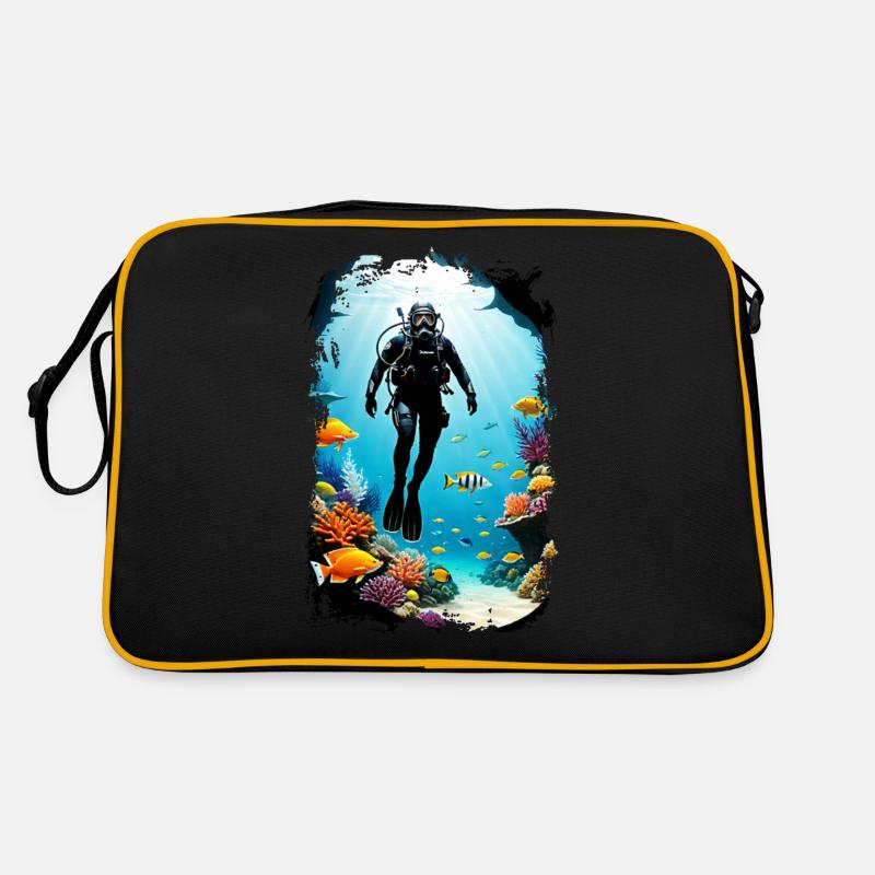 plongée sous marine Sac Retro