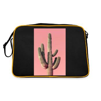 Grand cactus | IA - Sac Retro - noir/or - Dos