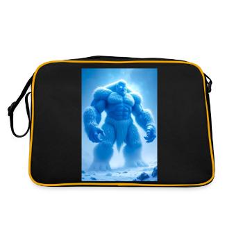 Jötunn Anciens géants opposant des dieux dans la mythologie nordique - Sac Retro - noir/or - Dos