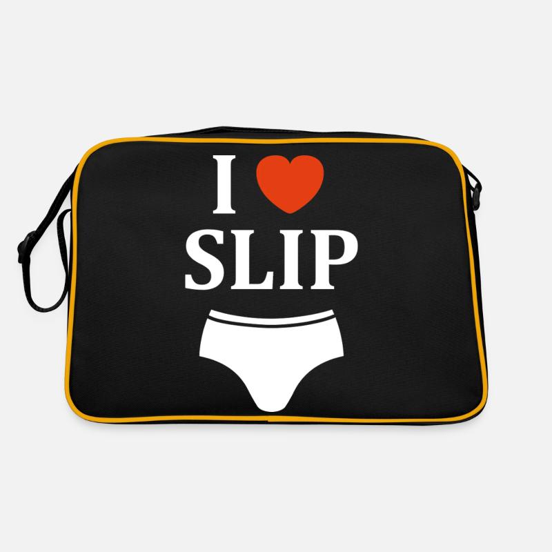 Slip - Sac Retro - noir/or