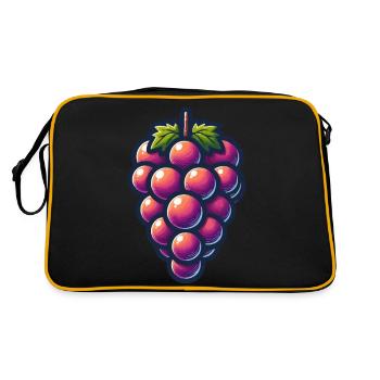 Raisins - Sac Retro - noir/or - Dos
