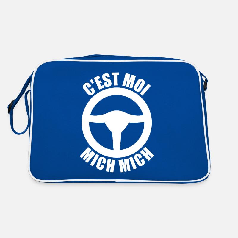c'est moi mich mich, auto école Sac Retro