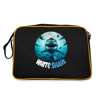 My Design - Retro Tasche - Schwarz/Gold - Hinten