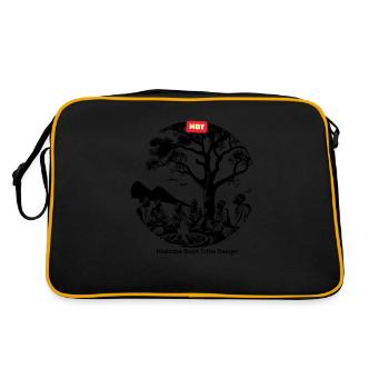 LGBT 42 - Sac Retro - noir/or - Dos