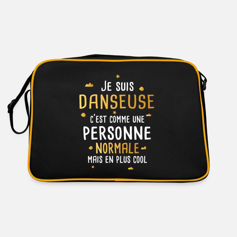 Danseuse phrase drôle danse cadeau Sac Retro