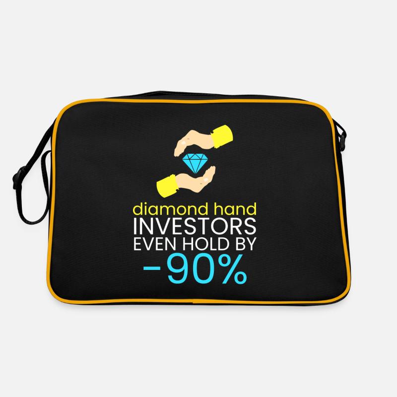 Diamond hands never sell Retro Bag