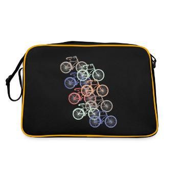 Retro Bikes - Retro Bag - black/gold - Back