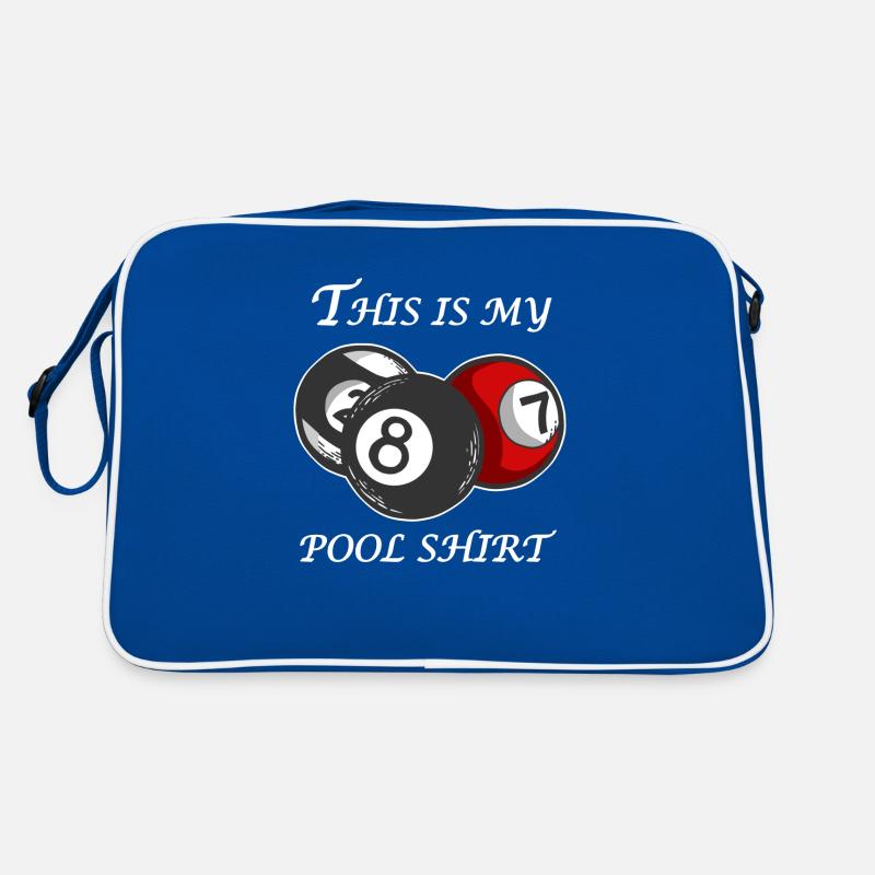 C’est mon billard de billard de piscine amusante joueurs de piscine Sac Retro