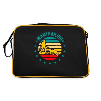 Mantrailing STARS by The Manzanita ́s - Retro Bag - black/gold - Back