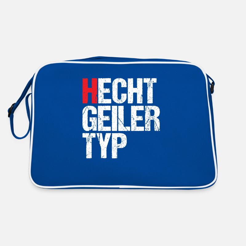 Hecht geiler Typ Retro Tasche