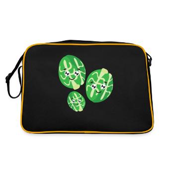 Chou de bruxelles - Sac Retro - noir/or - Dos