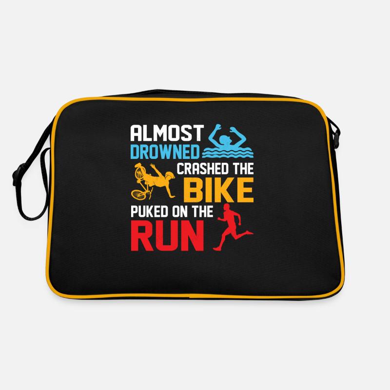 Almost drowned crashed the bike puked on run Triat Retro Bag