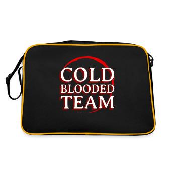 In cold blood - Retro Bag - black/gold - Back