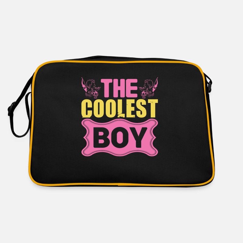 DER COOLSTE JUNGE Retro Tasche