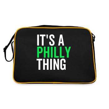 It's a Philly Thing - Retro Bag - black/gold - Back