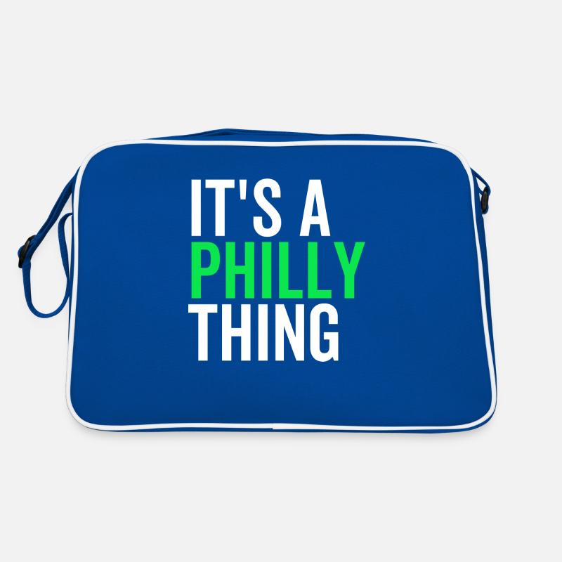 Es ist eine Philly-Sache Retro Tasche