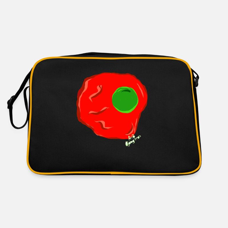 RED FRIED EGG Retro Bag