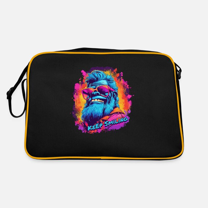 Keep Smiling - Kong Retro Tasche