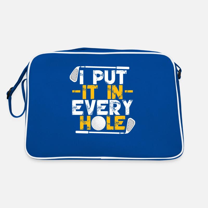 Je mets dans tous les trous Sac Retro