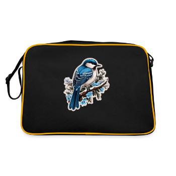 Pine - Retro Bag - black/gold - Back