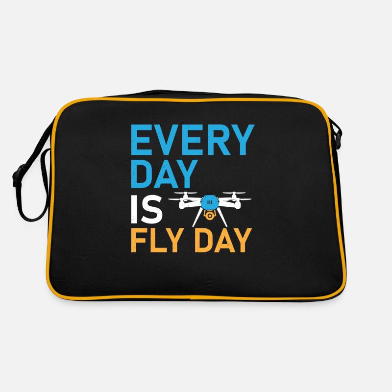 Every Day Is Fly Day Drone Pilot RC Flight Retro Bag