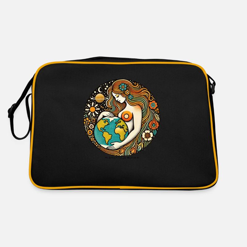 Mutter Erde Retro Tasche