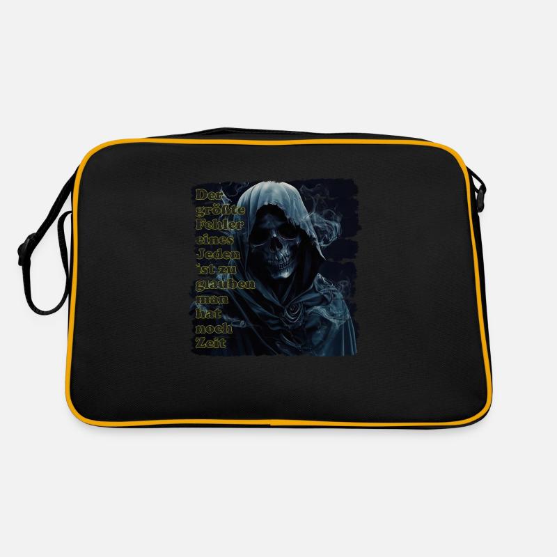 Life is finite Retro Bag