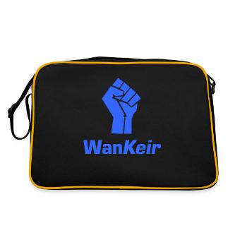WanKeir blue - Retro Bag - black/gold - Back