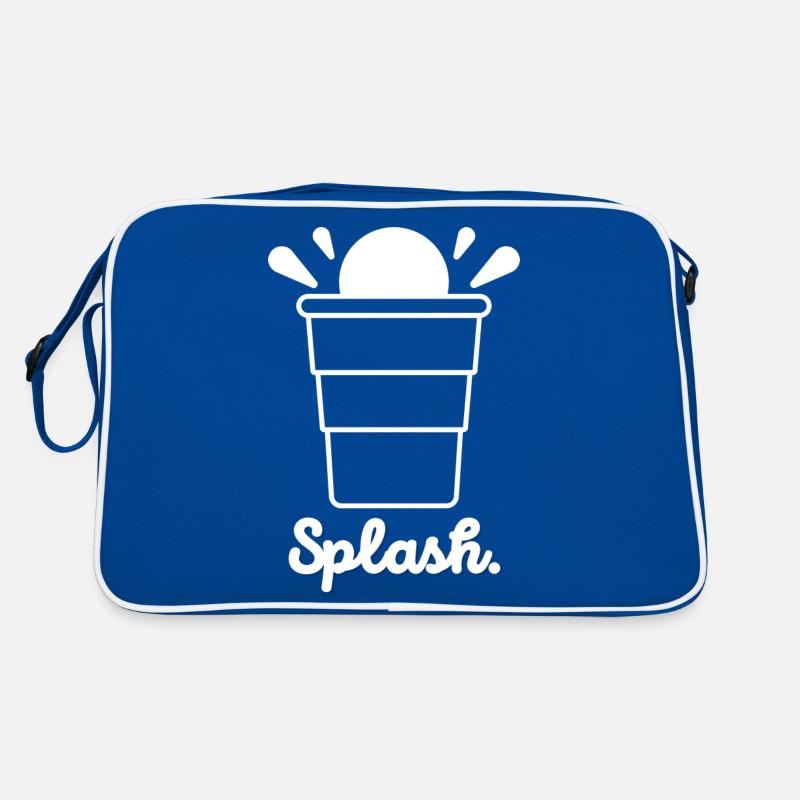 Splash Beerpong Design Retro Bag