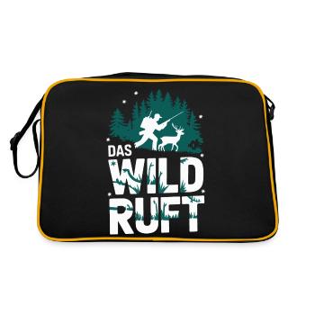 Hunter Hunting Hunting Hunting Clothing - Retro Bag - black/gold - Back