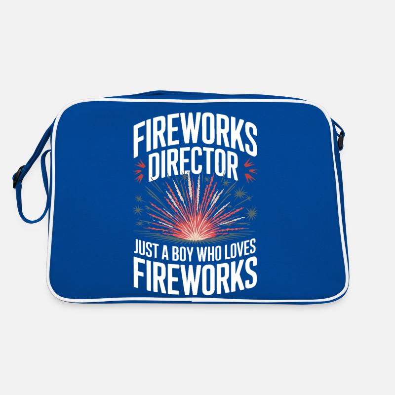 Pyrotechnics Fireworks Pyrotechnics Retro Bag