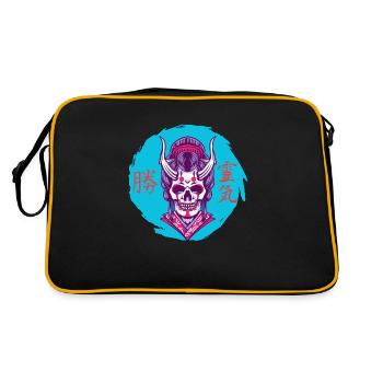 Geisha démoniaque - Sac Retro - noir/or - Dos