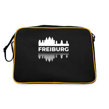 Freiburg im Breisgau City Baden-Württemberg Uni - Retro Bag - black/gold - Back