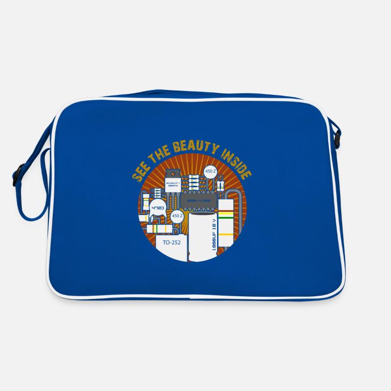 See The Beauty Inside Electrical Engineering Freak Funny Retro Bag