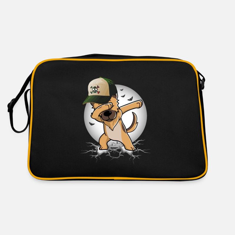 Dapping Dog , Dancing Dog, Dap Dog Retro Bag