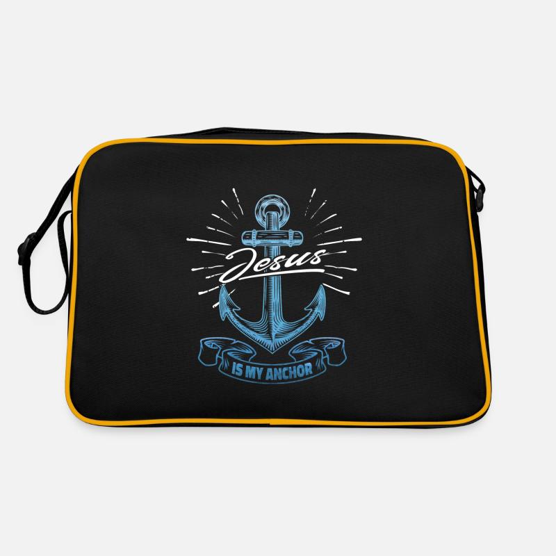 Jésus est mon point d’ancrage Sac Retro