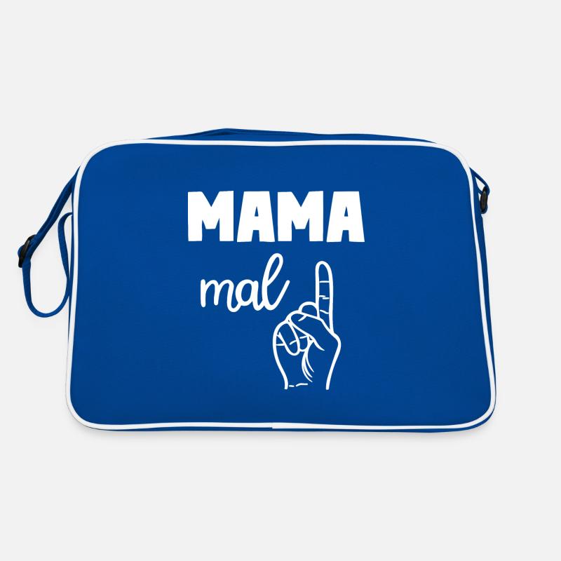 Mama Mal Eins Retro Tasche