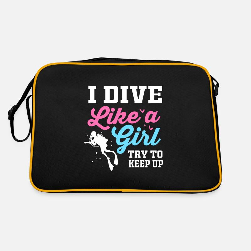 Tauchen Retro Tasche