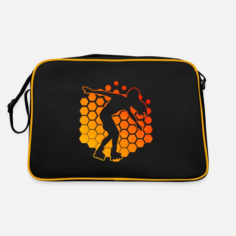 Rollerskate Roller Skating RollerSkaten Roller Skate Retro Bag