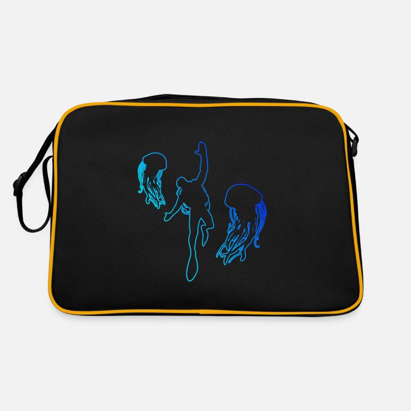 Scuba Diver Diver Diver Plongée Hommes Sac Retro