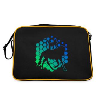 Equestrian Arts Men's Body Control Balance Exercises - Retro Bag - black/gold - Back