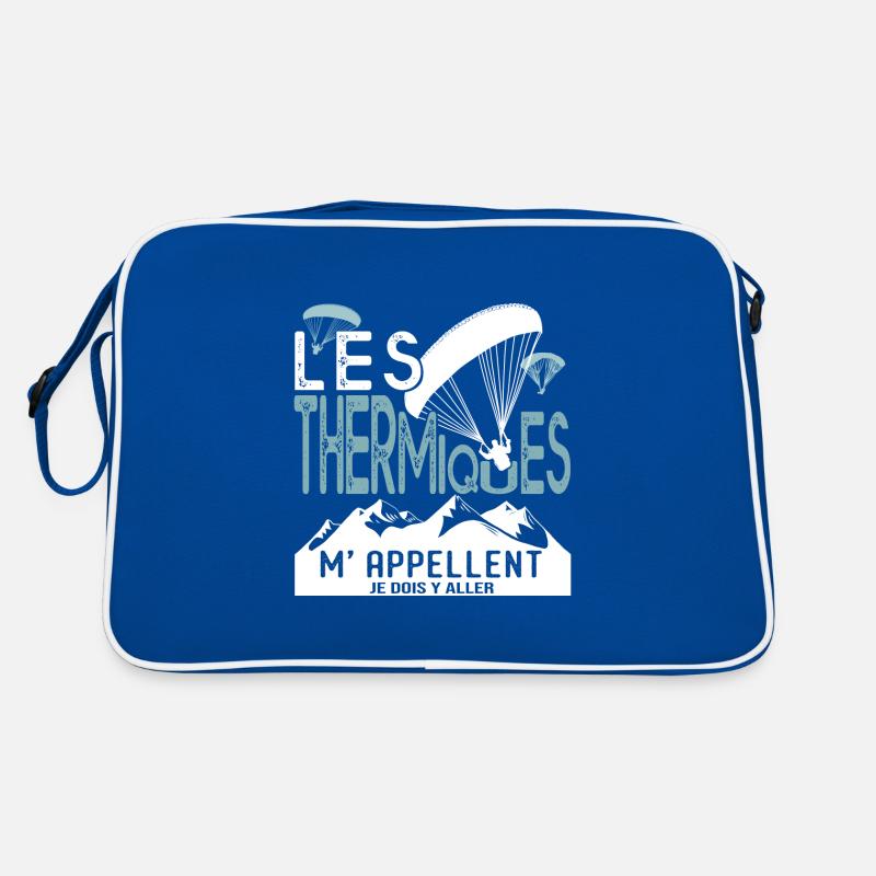 PARAGLIDING GLEITSCHIRM THERMIK Geschenk Retro Tasche